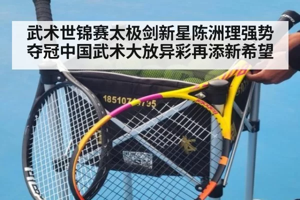 武术世锦赛太极剑新星陈洲理强势夺冠中国武术大放异彩再添新希望
